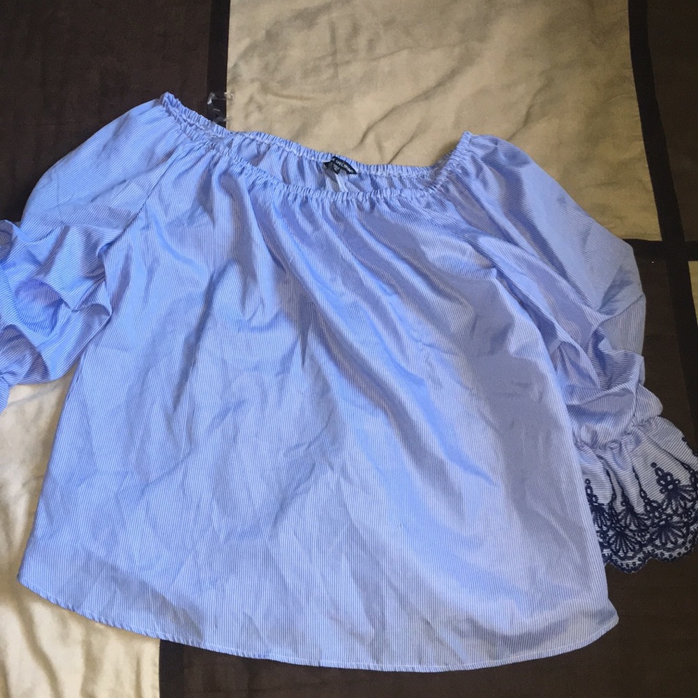 Off the shoulder shirt